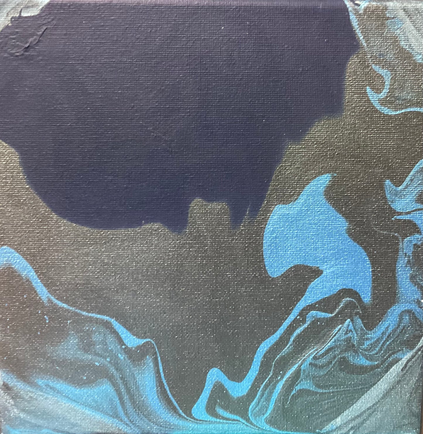 Acrylic Pour on Canvas
