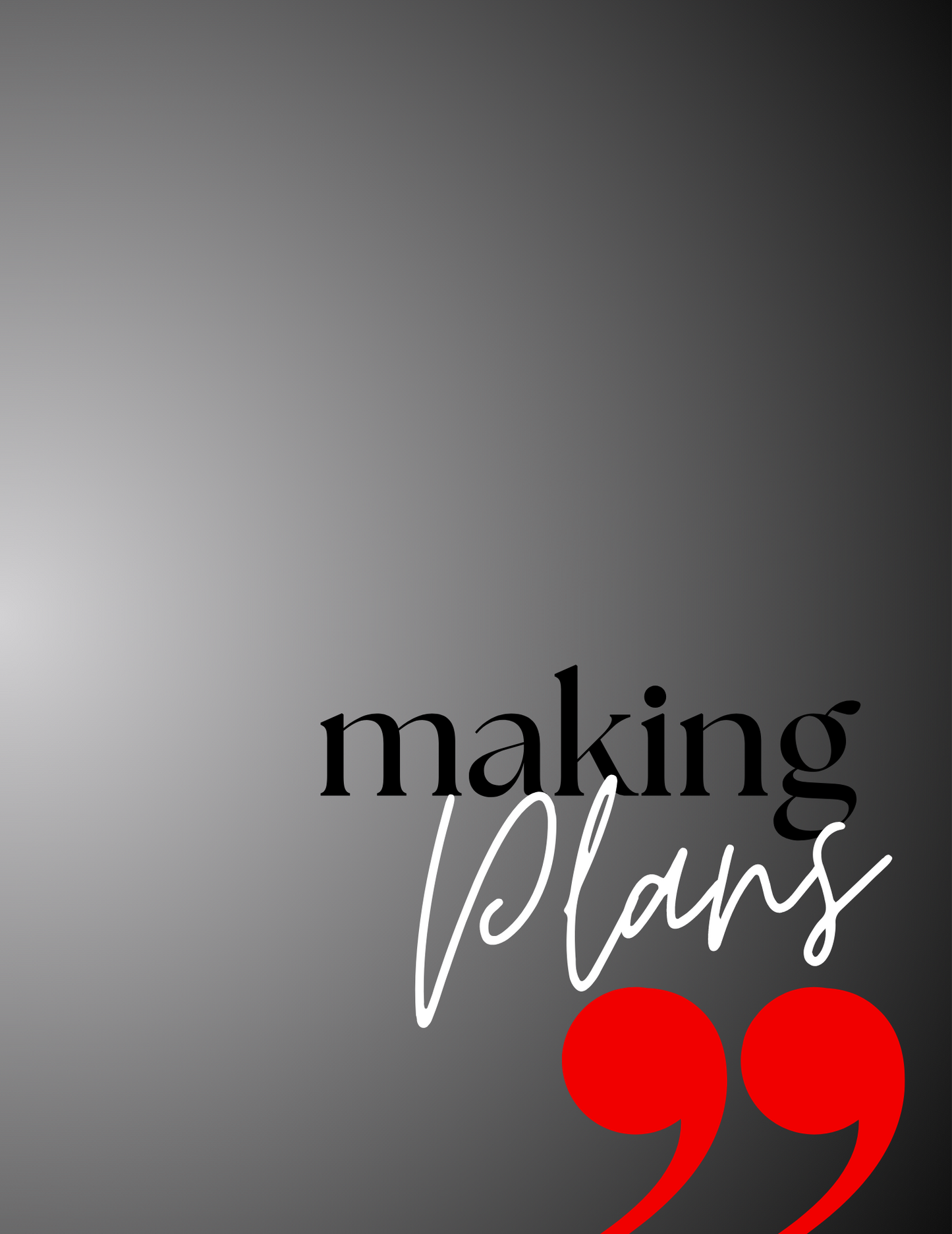 "Making Plans" Digital Daily Hyperlinked Planner