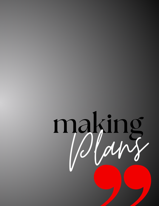 "Making Plans" Digital Daily 85 pg. Hyperlinked Planner