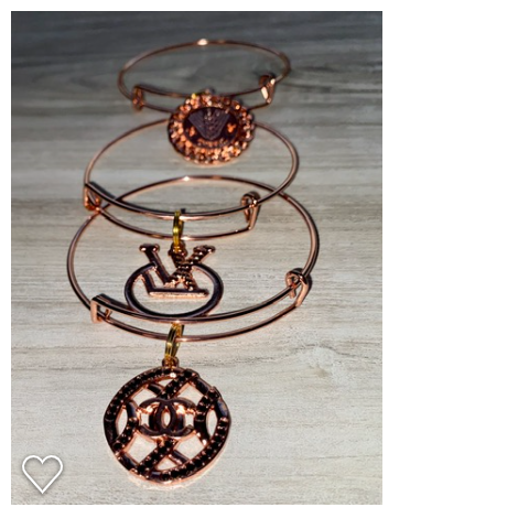 3 Pc. Charm Bangle Set