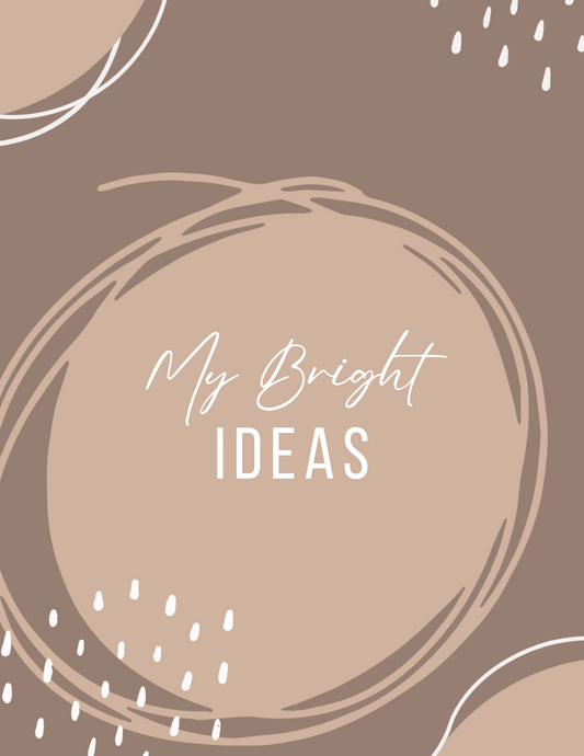 Taupe Digital Hyperlinked Daily Planner