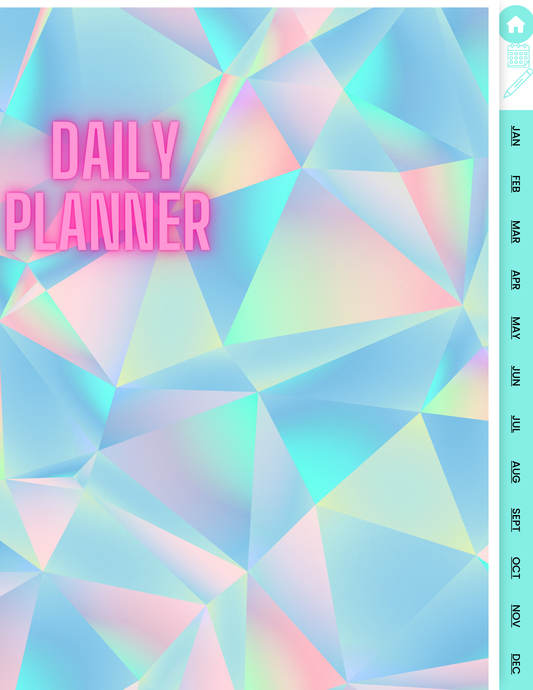 Diamond Vision Digital Hyperlinked Planner