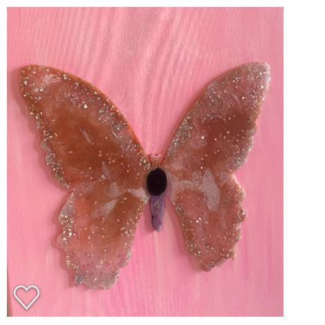 3D Butterfly Vanity Tray
